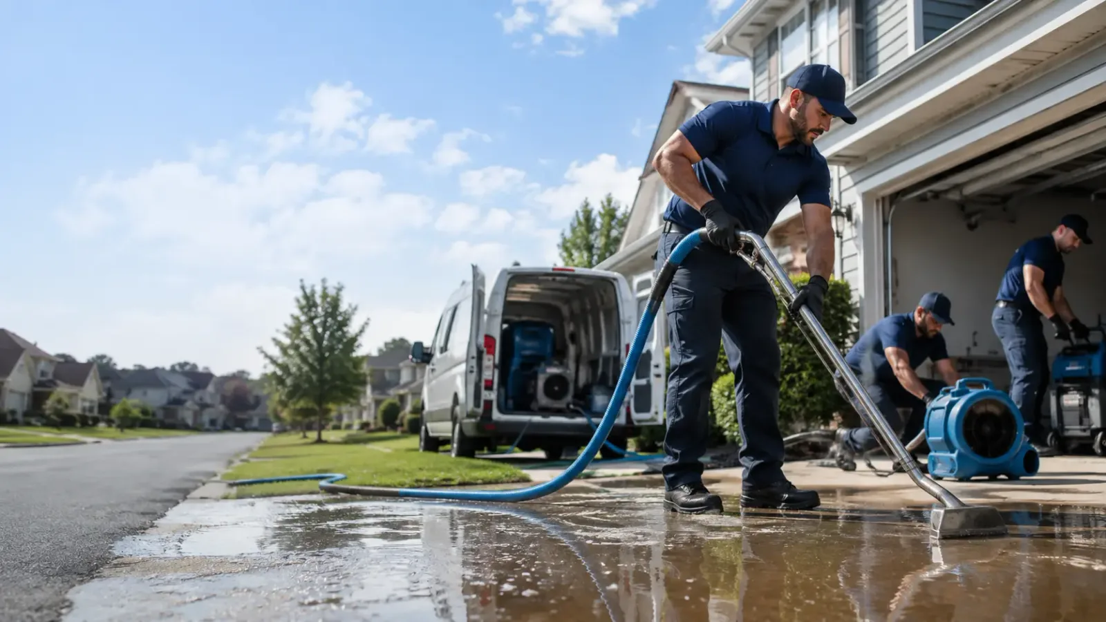 Flood Damage Restoration in Harts, WV